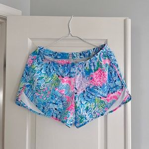 Lilly Pulitzer Ocean Trail Short Sink Or Swim Size M